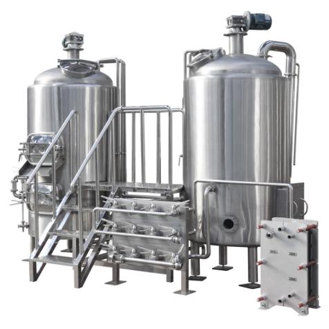 <b>Brewhouse Structure for Direct Fire Type Heating</b>